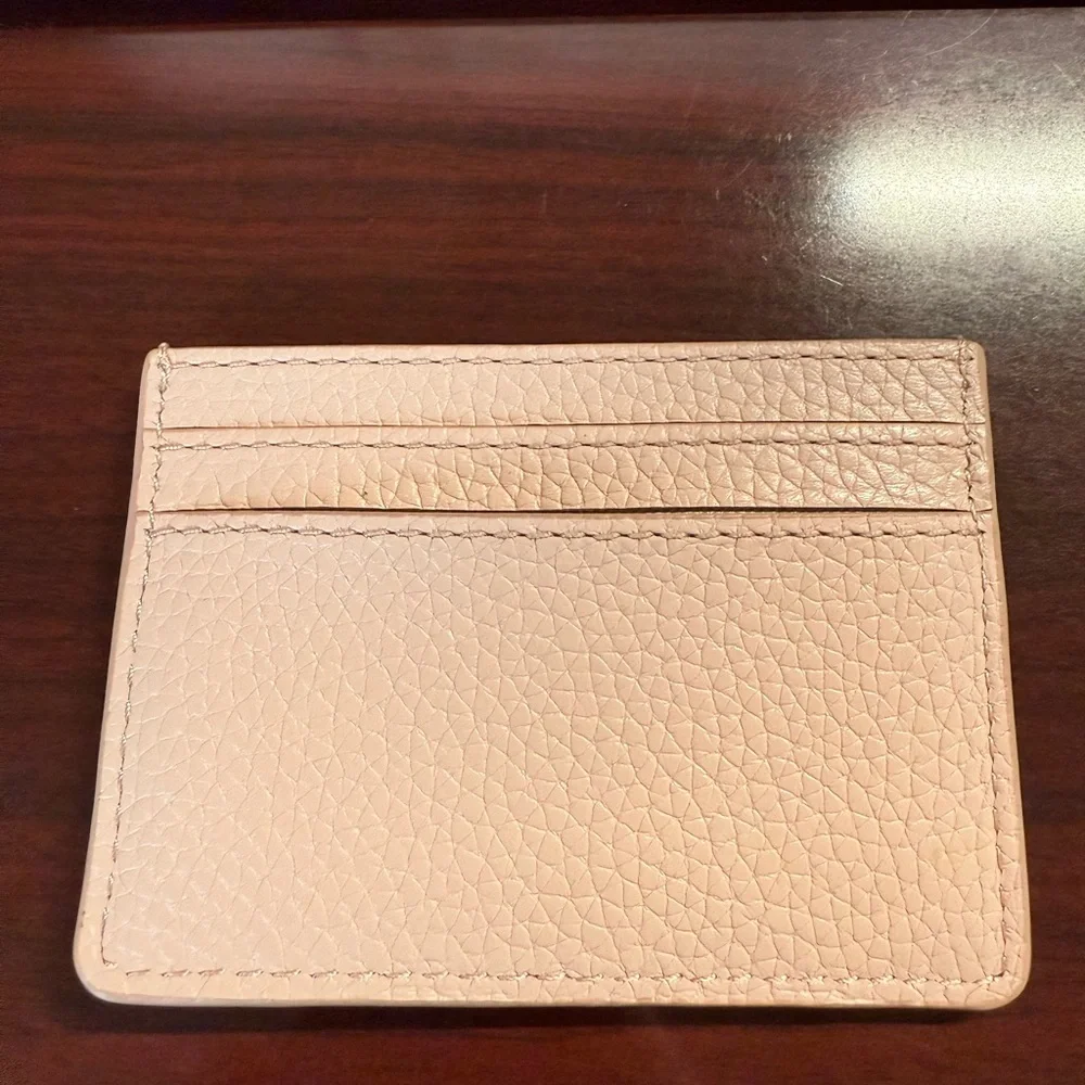 Marc Jacobs Pink Leather Card Holder